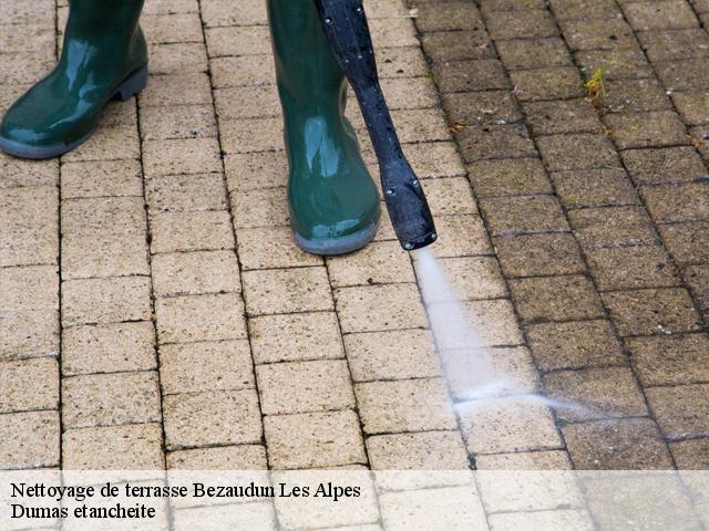 Nettoyage de terrasse  bezaudun-les-alpes-06510 Dumas etancheite