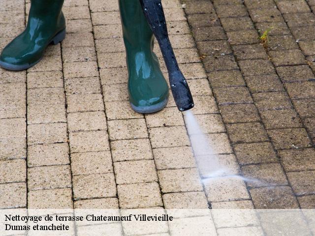 Nettoyage de terrasse  chateauneuf-villevieille-06390 Dumas etancheite