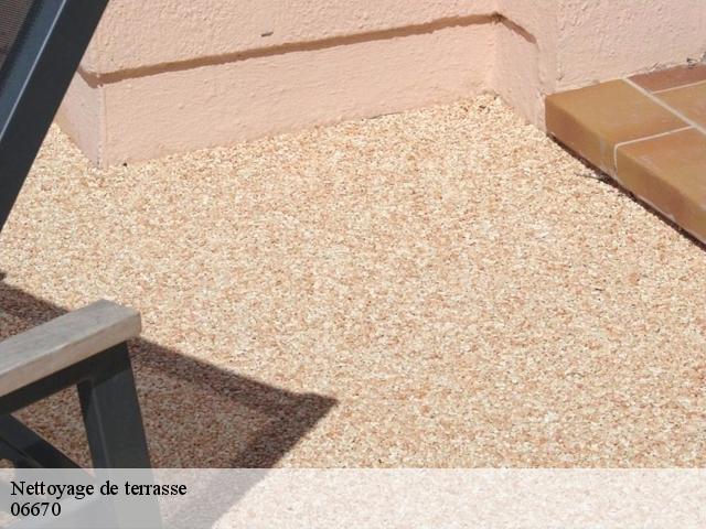 Nettoyage de terrasse  06670