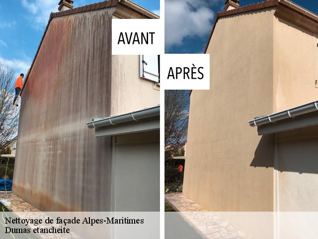 Nettoyage de façade 06 Alpes-Maritimes  Dumas etancheite