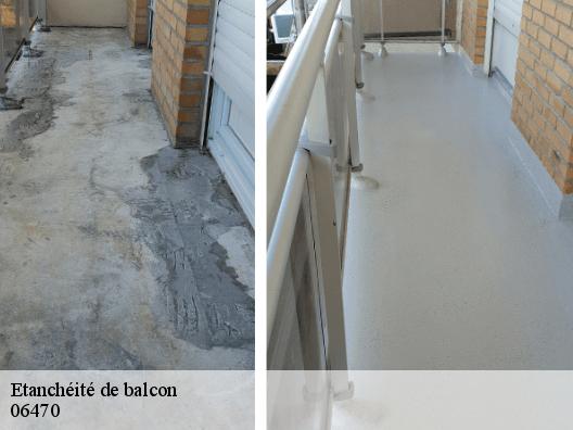 Etanchéité de balcon  06470